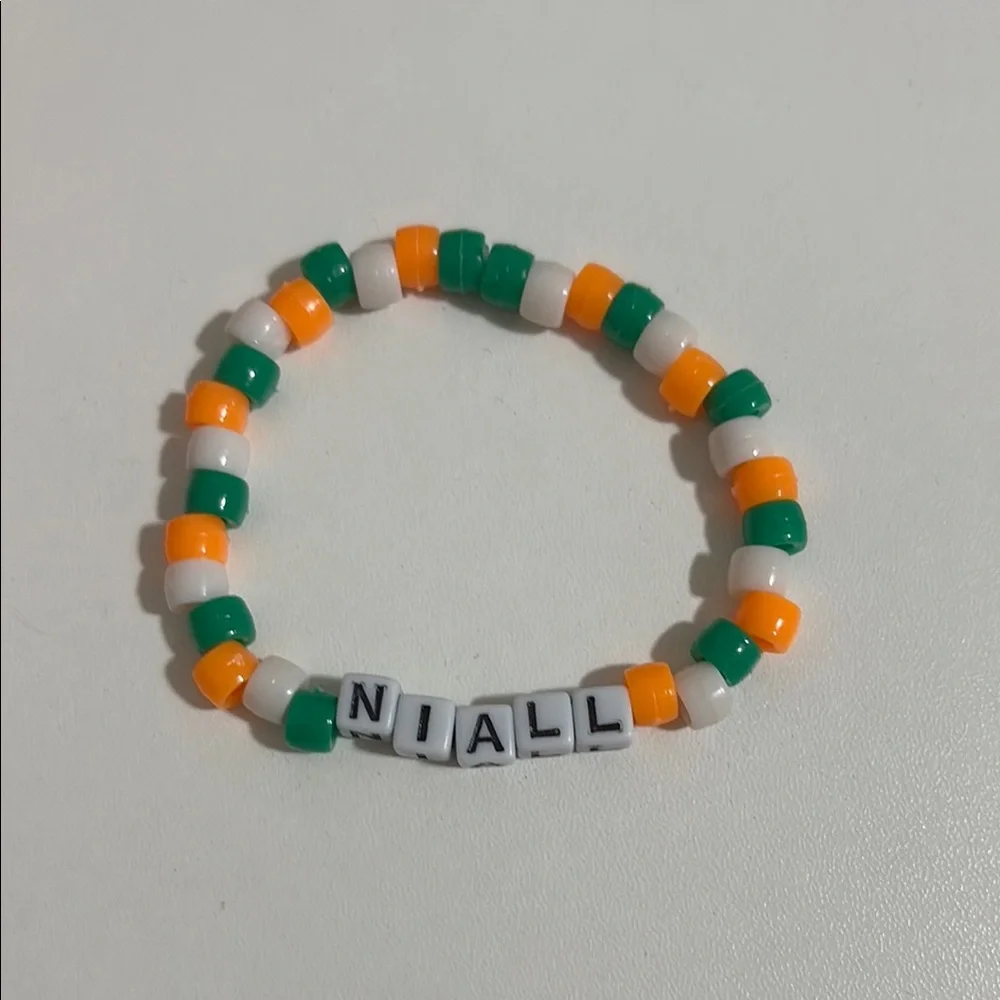 Handmade Niall horan bead bracelet - Picture 1 of 3